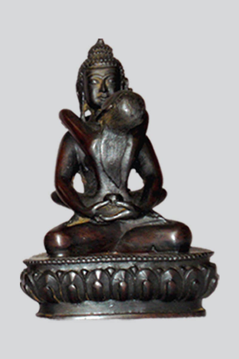 Samanta Bhadra Resin Statue (CL-34) - Adult & Kids T-Shirts, Sweatshirts & Hoodies apparel design preview 1