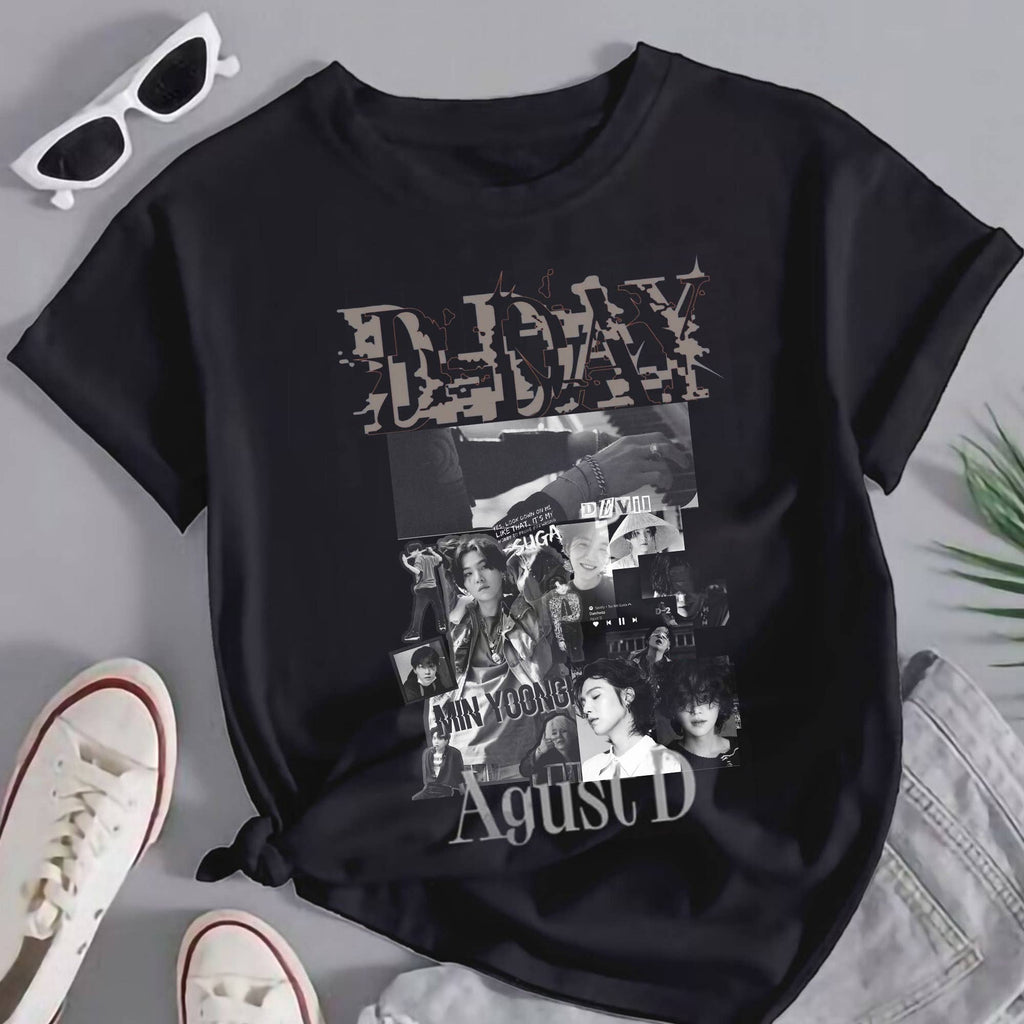 Agust D Merch Exclusive Tour Suga's Style Statement - Adult & Kids T-Shirts, Sweatshirts & Hoodies apparel design preview 1
