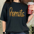 Hornets Gold Sequin Patch Black Everyday - Adult & Kids T-Shirts, Sweatshirts & Hoodies apparel design preview 1