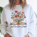 Just One More Chapter Crewneck - Adult & Kids T-Shirts, Sweatshirts & Hoodies apparel design preview 1