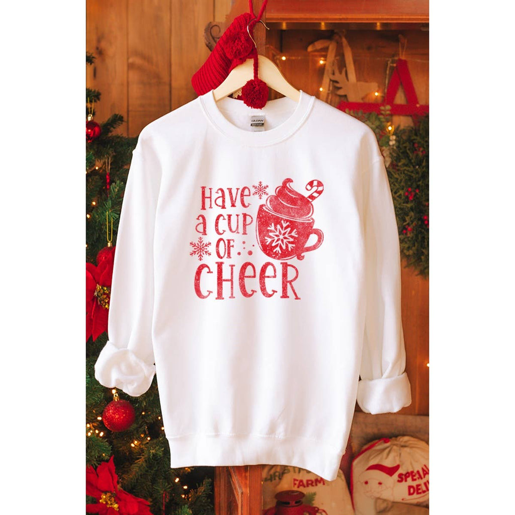 Have A Cup of Cheer Vintage Graphic - Adult & Kids T-Shirts, Sweatshirts & Hoodies apparel design preview 1