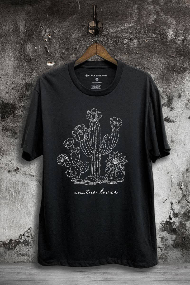 Cactus Lover Graphic Top - Adult & Kids T-Shirts, Sweatshirts & Hoodies apparel design preview 1
