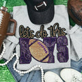 Let's Do This Boys Purple/Gold Sequin Patch Sport - Adult & Kids T-Shirts, Sweatshirts & Hoodies apparel design preview 1
