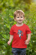 Sammie Squatch "Football Sasquatch" (Red) - Adult & Kids T-Shirts, Sweatshirts & Hoodies apparel design preview 1