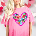 Scalloped Bow Heart - Adult & Kids T-Shirts, Sweatshirts & Hoodies apparel design preview 1