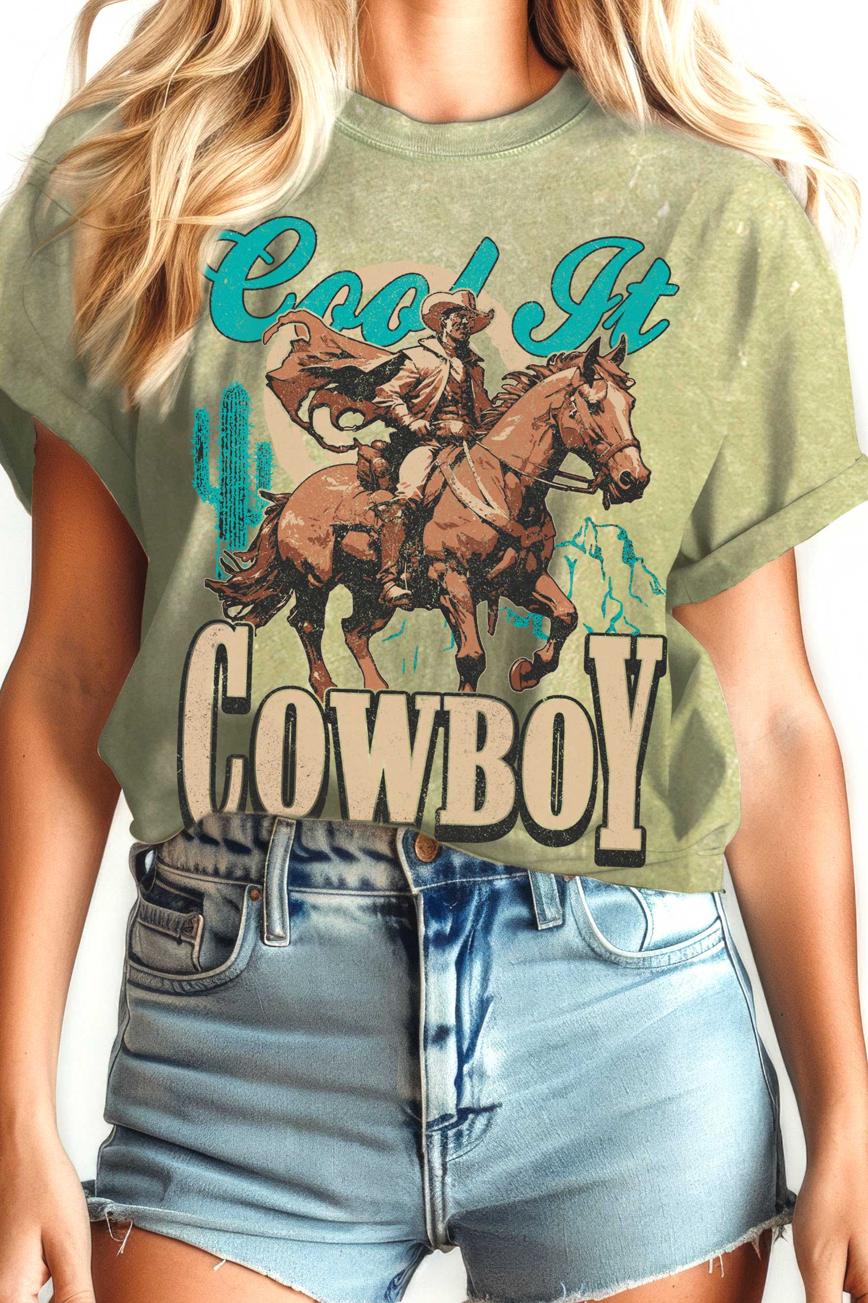 Cool It Cowboy Mineral Graphic - Adult & Kids T-Shirts, Sweatshirts & Hoodies apparel design preview 1