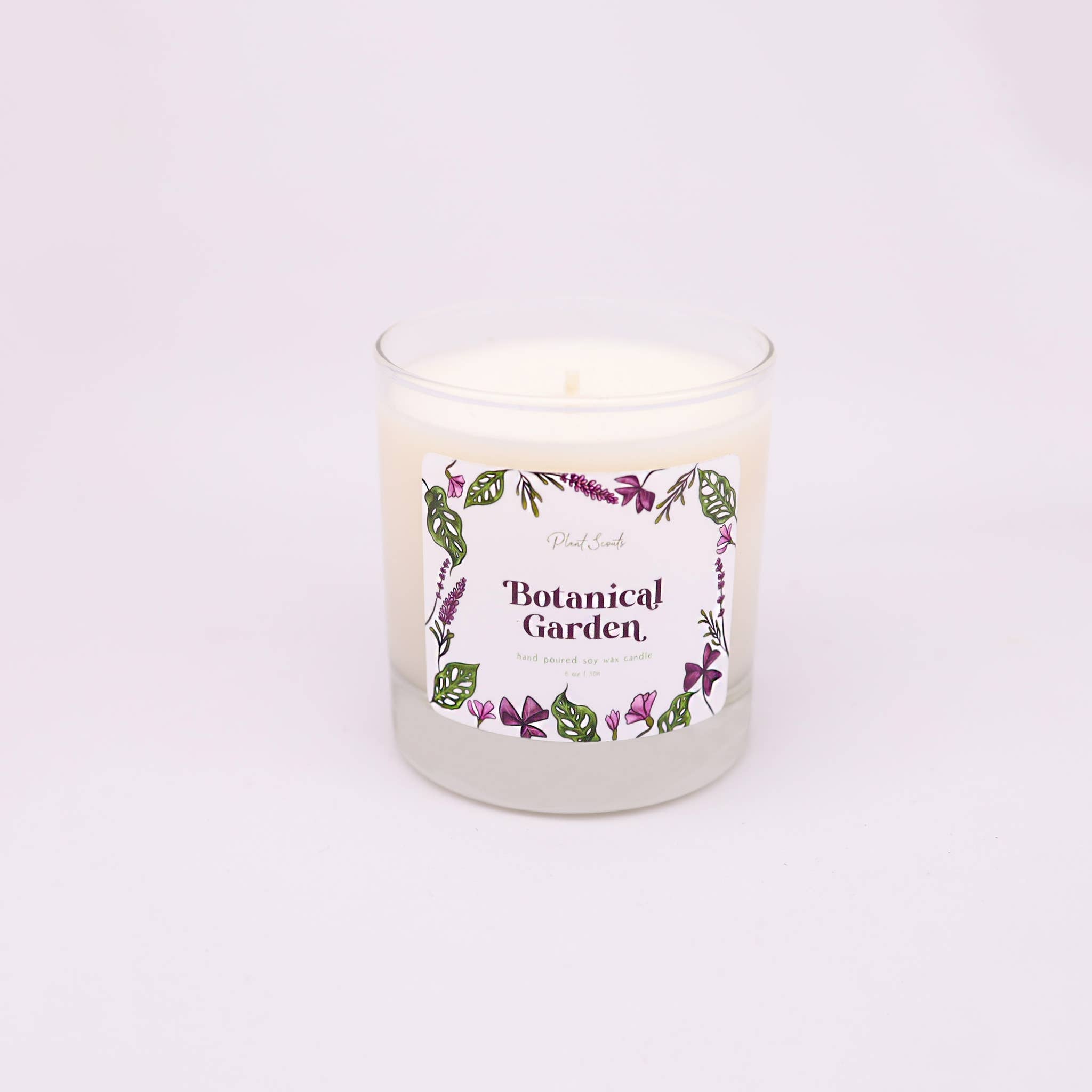 Soy Candle Botanical Garden - Adult & Kids T-Shirts, Sweatshirts & Hoodies apparel design preview 1