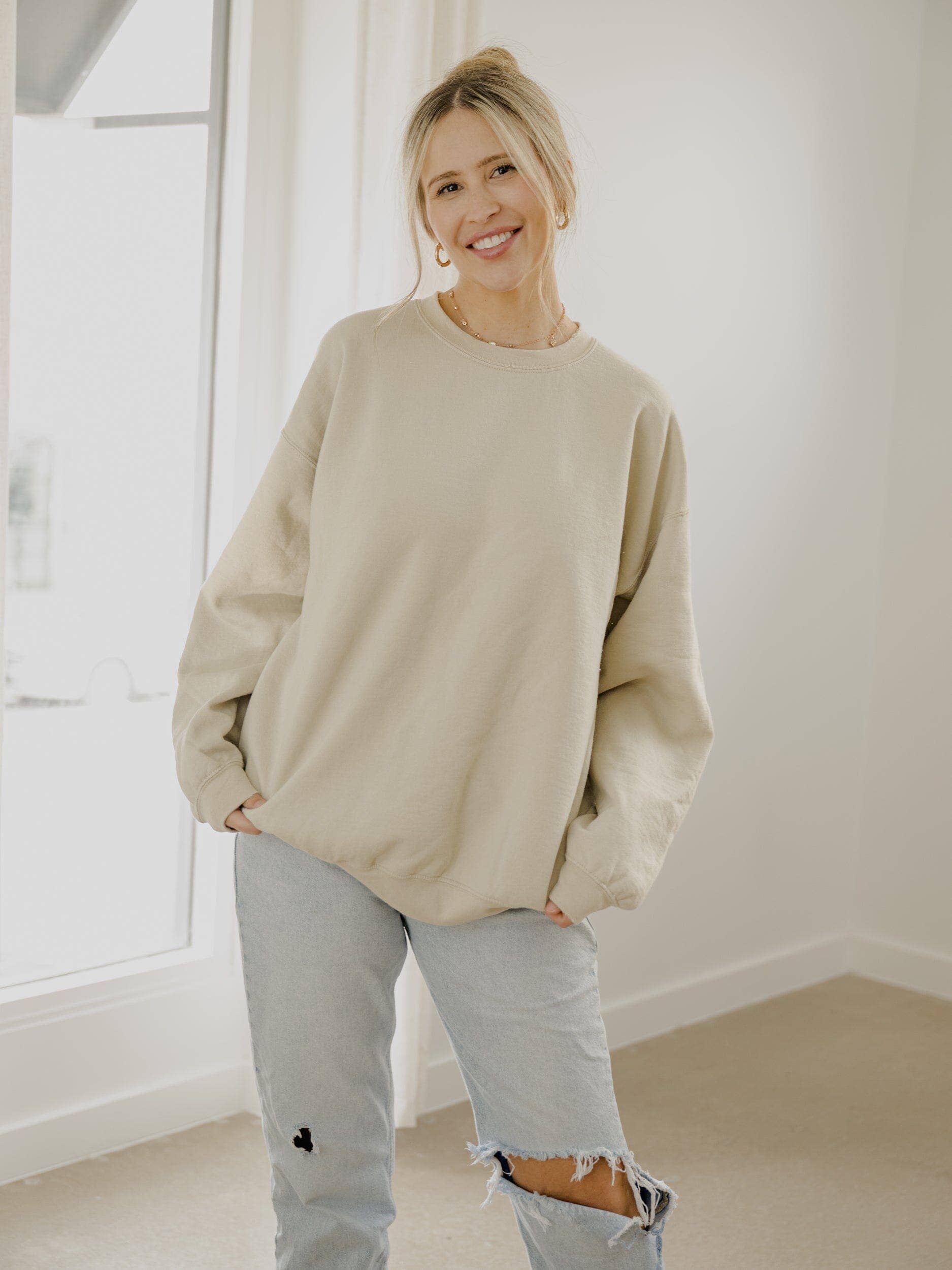 LivyLu Sand Blank Thrifted - Adult & Kids T-Shirts, Sweatshirts & Hoodies apparel design preview 1