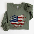 American Flag, Patriotic, 4th of July - Adult & Kids T-Shirts, Sweatshirts & Hoodies apparel design preview 1