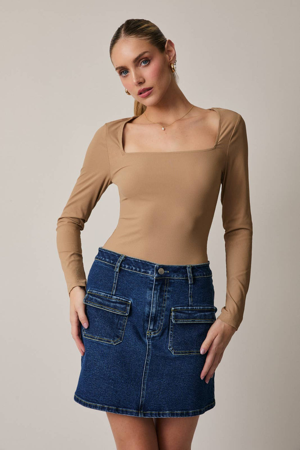 Square Neck Bodysuit - Adult & Kids T-Shirts, Sweatshirts & Hoodies apparel design preview 1