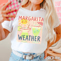 Margaritas Weather Summer Comfort Color - Adult & Kids T-Shirts, Sweatshirts & Hoodies apparel design preview 1