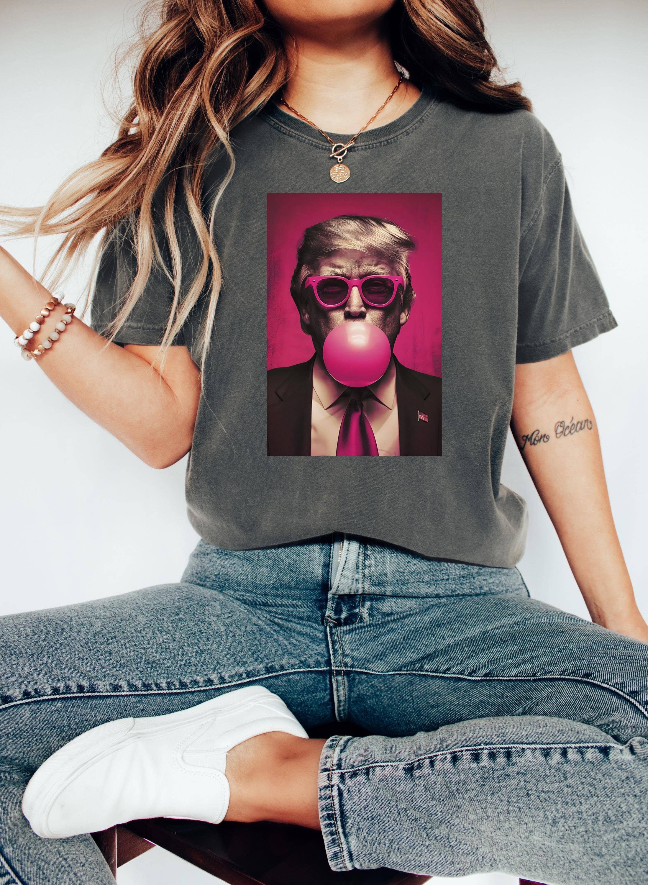Vote For Trump Donald 2024 Election Day - Adult & Kids T-Shirts, Sweatshirts & Hoodies apparel design preview 1