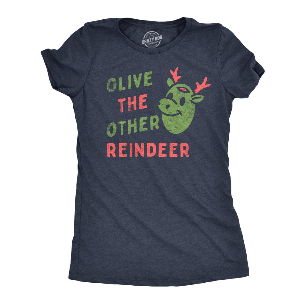 Olive the Other Reindeer Women's - Adult & Kids T-Shirts, Sweatshirts & Hoodies apparel design preview 1