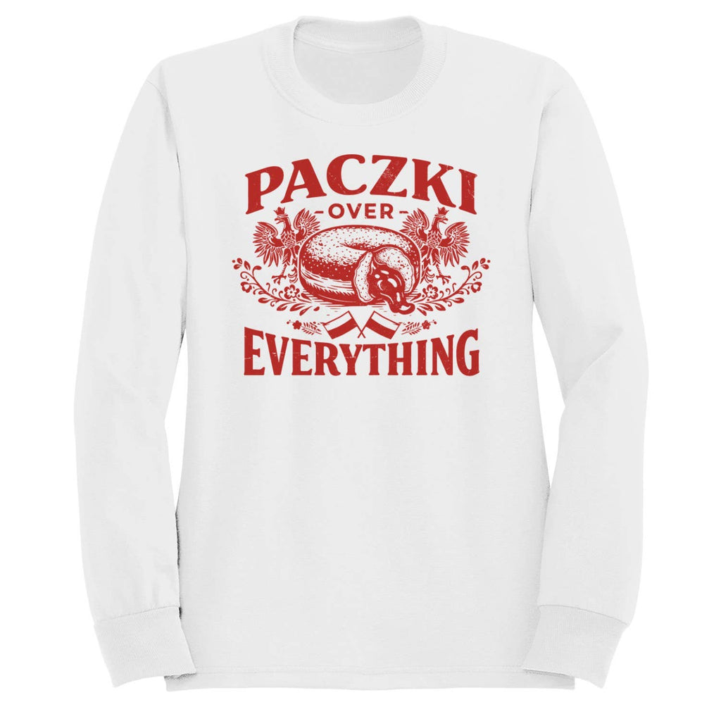 Polish Paczki Over Everything Men's - Adult & Kids T-Shirts, Sweatshirts & Hoodies apparel design preview 1