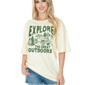 Unisex Oversized Explore the Great Outdoor - Adult & Kids T-Shirts, Sweatshirts & Hoodies apparel design preview 1