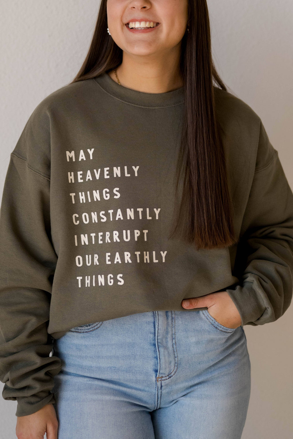 Heavenly Things Christian - Adult & Kids T-Shirts, Sweatshirts & Hoodies apparel design preview 1