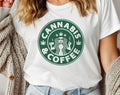 Cannabis and Coffee Funny Weed Parody Graphic - Adult & Kids T-Shirts, Sweatshirts & Hoodies apparel design preview 1