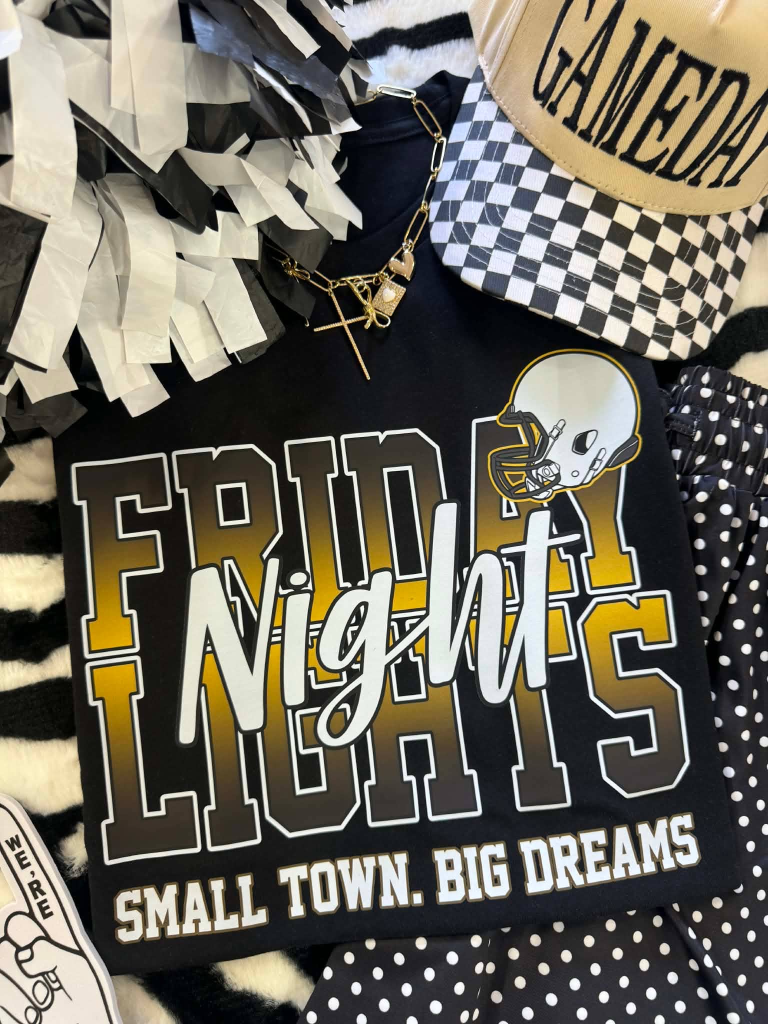 Friday Night Lights Gold - Adult & Kids T-Shirts, Sweatshirts & Hoodies apparel design preview 1
