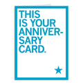 This Is Your Anniversary Greeting Card - Adult & Kids T-Shirts, Sweatshirts & Hoodies apparel design preview 1