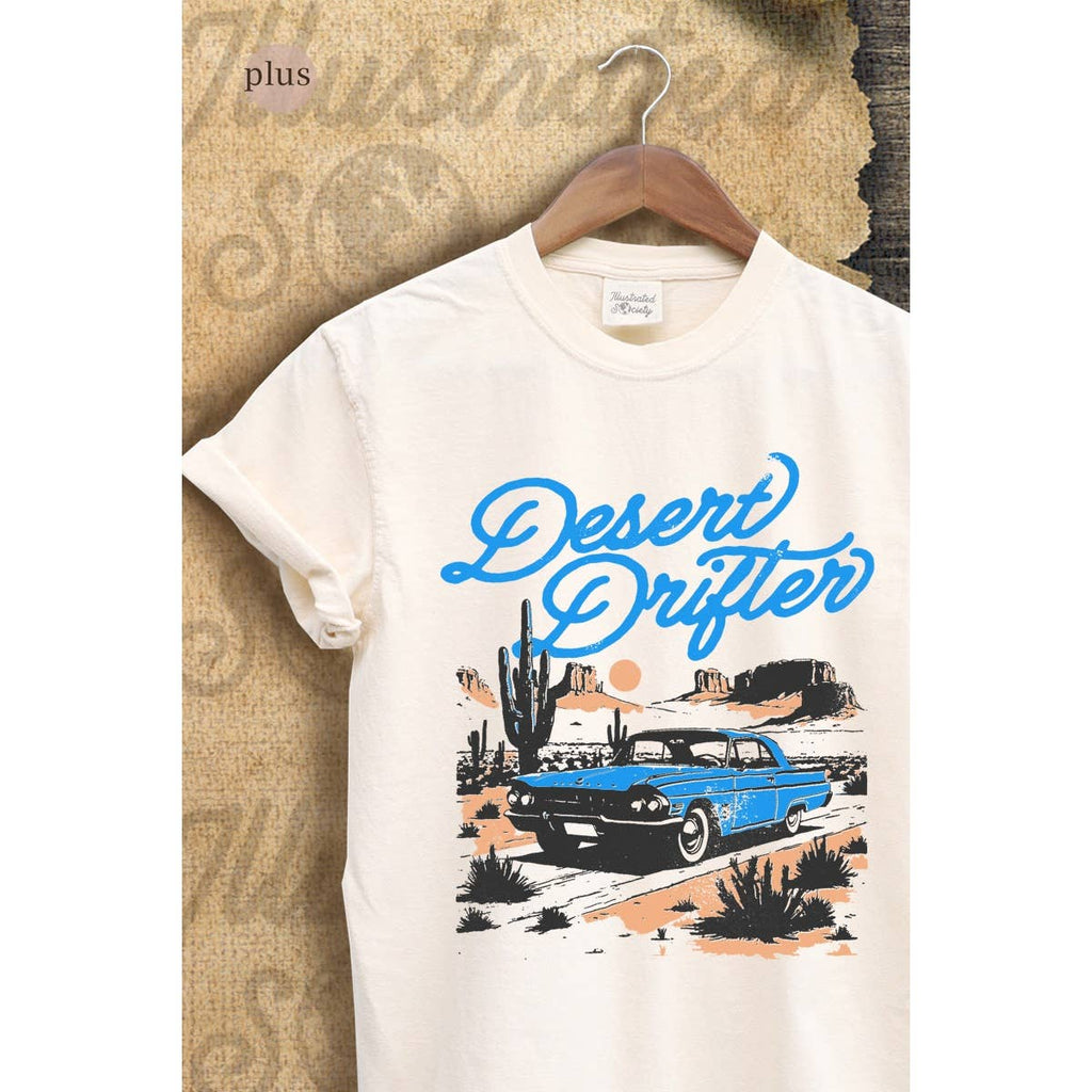 Desert Drifter Vintage Graphic Plus - Adult & Kids T-Shirts, Sweatshirts & Hoodies apparel design preview 1