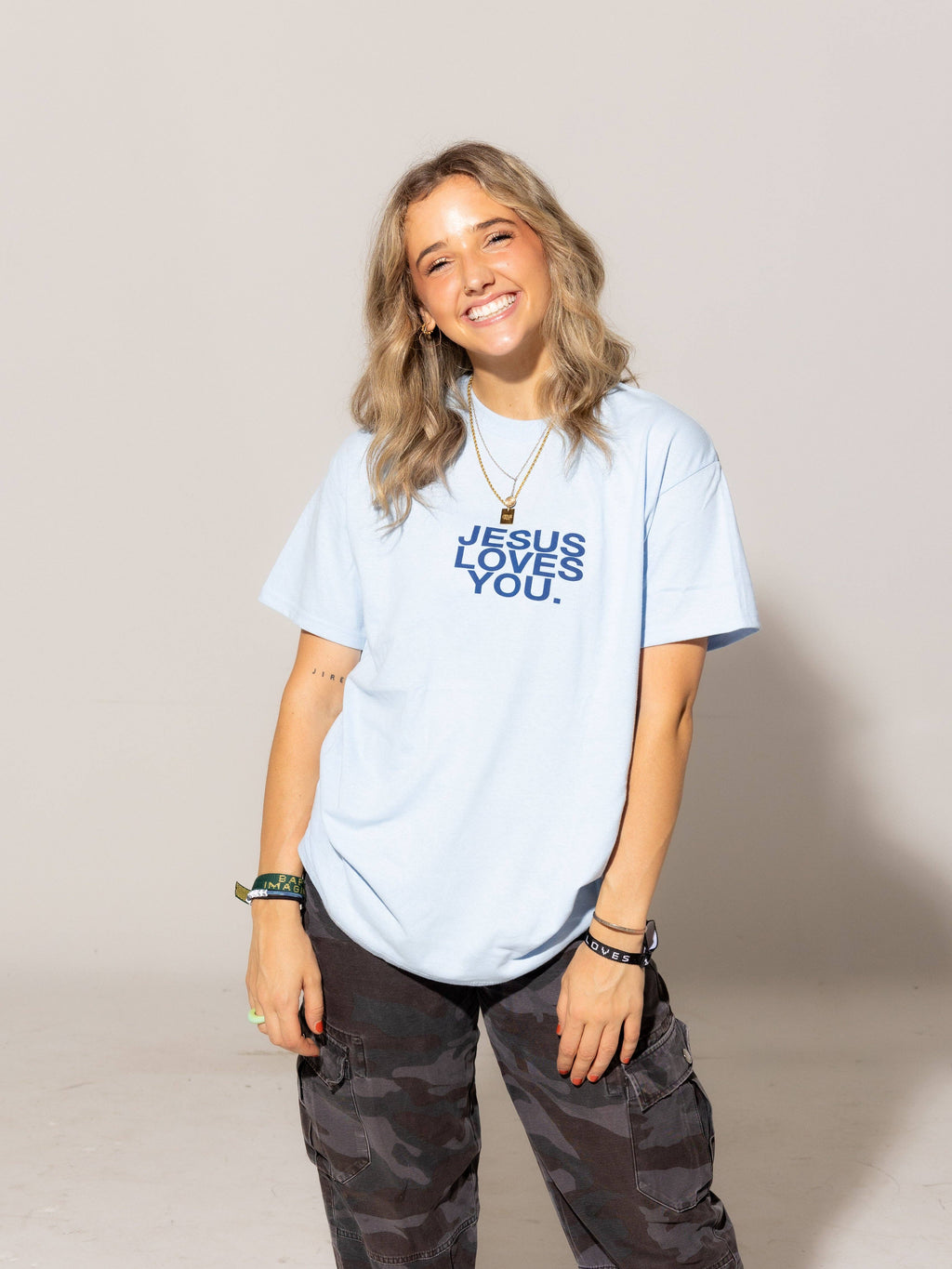 New Light Blue Logo - Adult & Kids T-Shirts, Sweatshirts & Hoodies apparel design preview 1