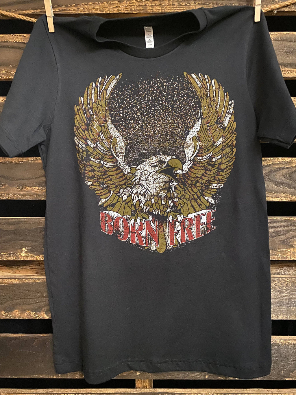 Born Free Vintage - Adult & Kids T-Shirts, Sweatshirts & Hoodies apparel design preview 1