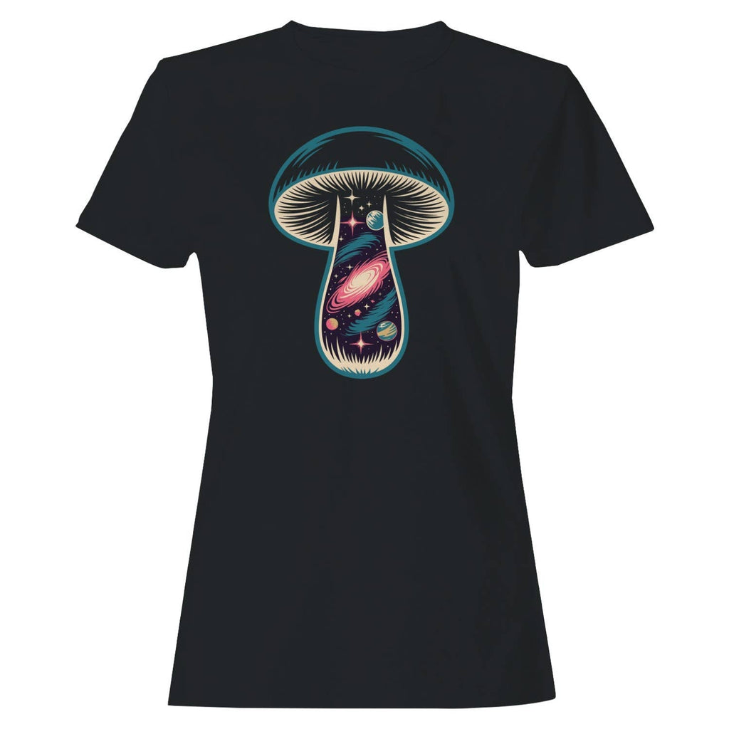 Cosmic Mushroom Galaxy Art Women's - Adult & Kids T-Shirts, Sweatshirts & Hoodies apparel design preview 1