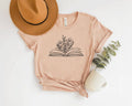 Wildflowers and Book Lover - Adult & Kids T-Shirts, Sweatshirts & Hoodies apparel design preview 1