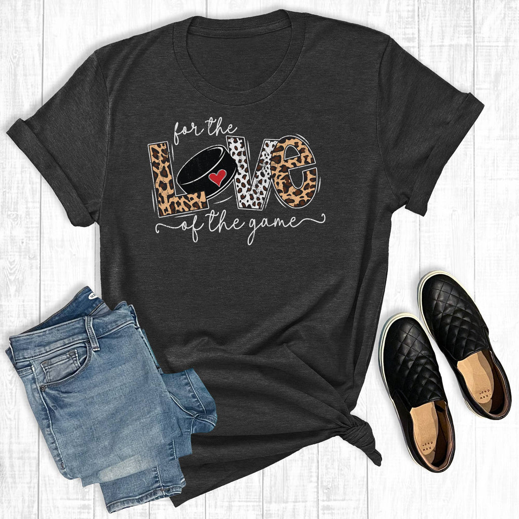 For the Love of Game Hockey - Adult & Kids T-Shirts, Sweatshirts & Hoodies apparel design preview 1