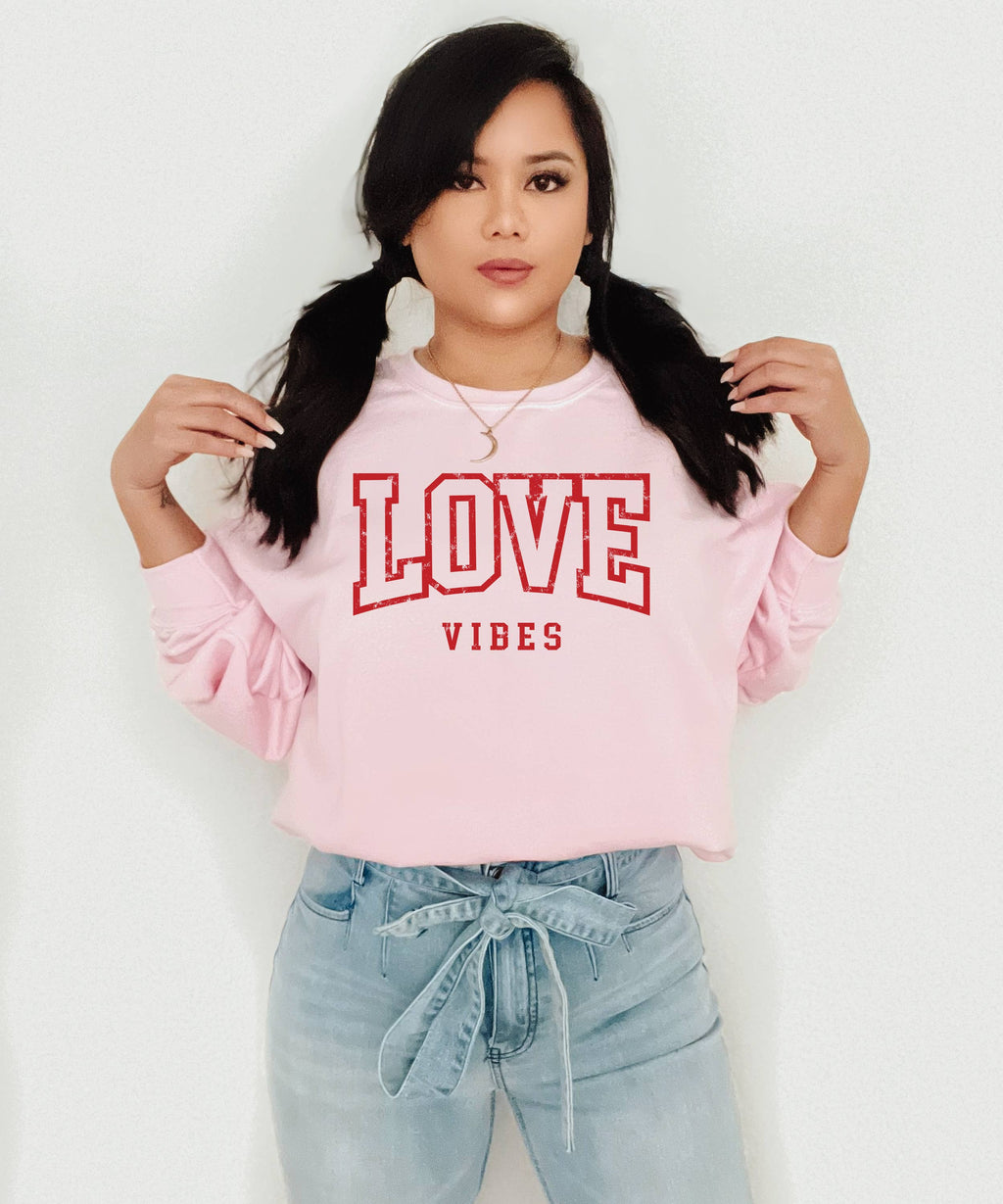 Valentines Graphic Apparel, Trendy, Love Vibes - Adult & Kids T-Shirts, Sweatshirts & Hoodies apparel design preview 1