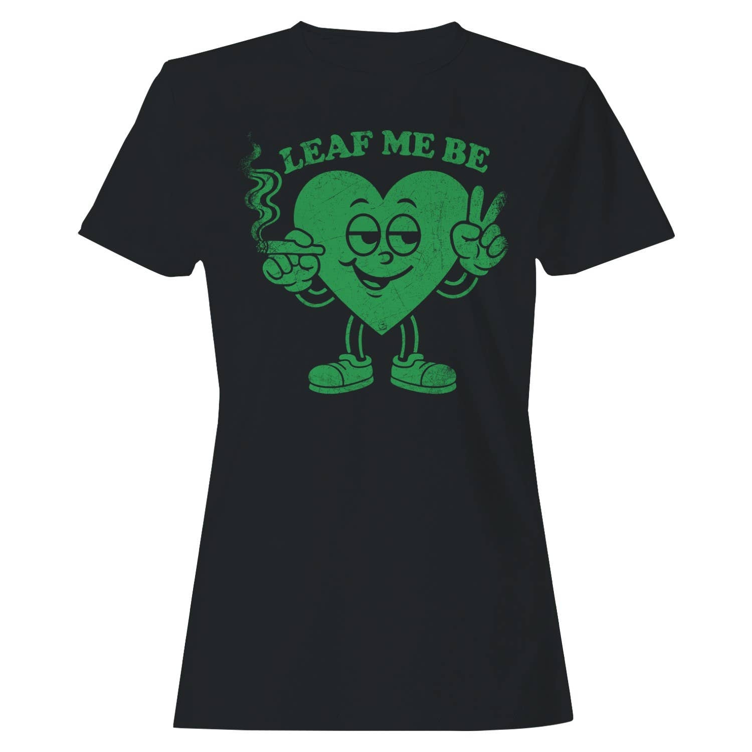 Leaf Me Be Funny Women's - Adult & Kids T-Shirts, Sweatshirts & Hoodies apparel design preview 1