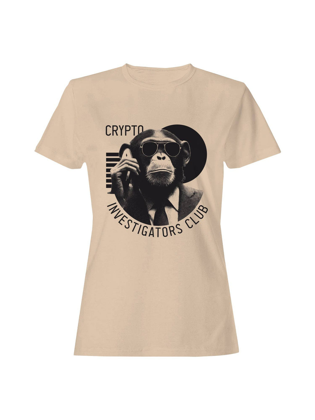Investigators Club Crypto Ape Women's - Adult & Kids T-Shirts, Sweatshirts & Hoodies apparel design preview 1