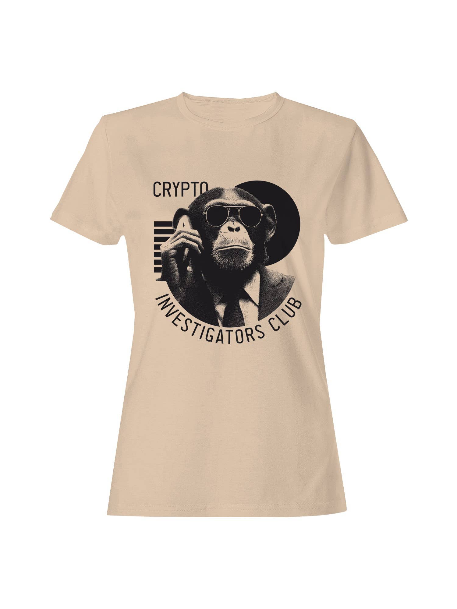 Investigators Club Crypto Ape Women's - Adult & Kids T-Shirts, Sweatshirts & Hoodies apparel design preview 1