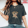 Kansas City Warrior On Horse with Fiery Skull Rider - Adult & Kids T-Shirts, Sweatshirts & Hoodies apparel design preview 1