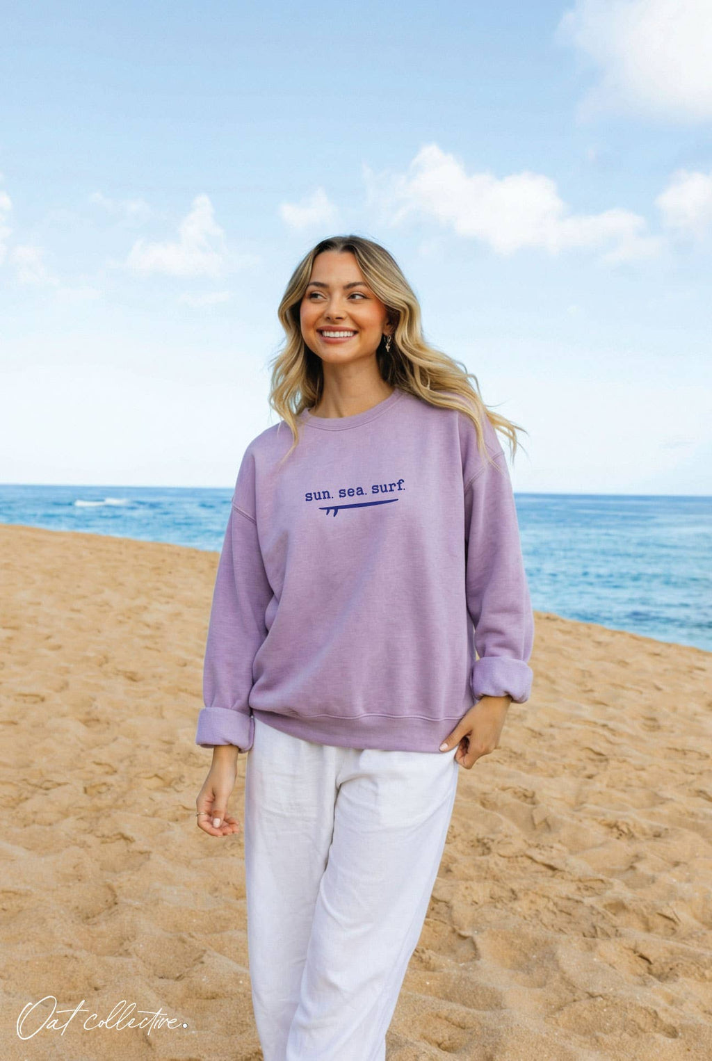 Sun Sea Surf Graphic - Adult & Kids T-Shirts, Sweatshirts & Hoodies apparel design preview 1