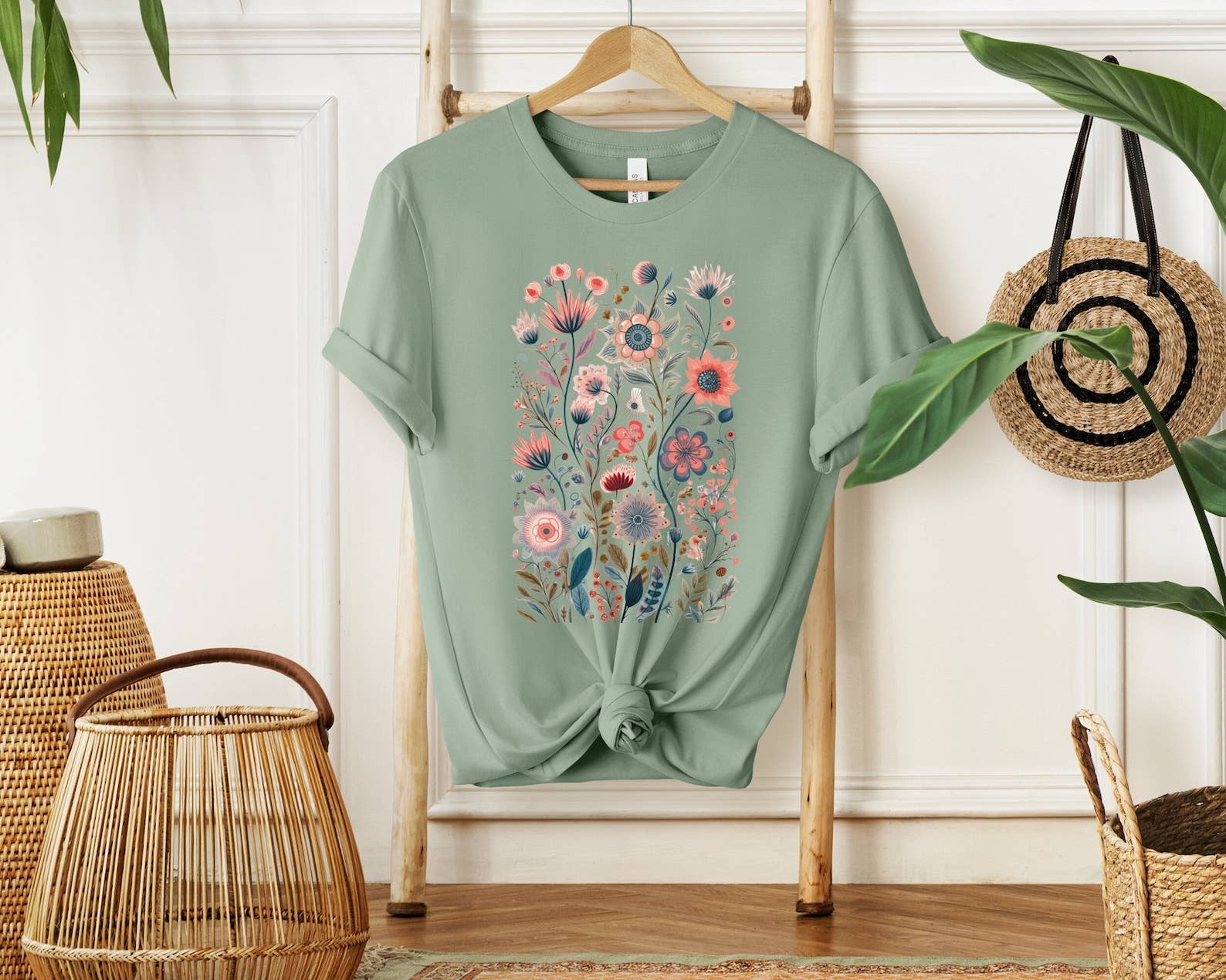 Botanical Pretty - Adult & Kids T-Shirts, Sweatshirts & Hoodies apparel design preview 1
