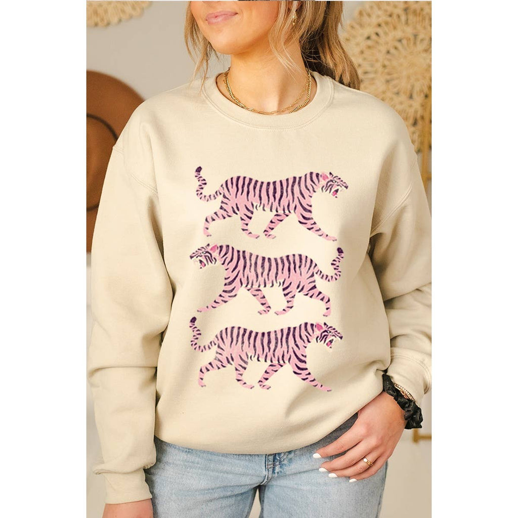 Tigers Vintage Graphic - Adult & Kids T-Shirts, Sweatshirts & Hoodies apparel design preview 1
