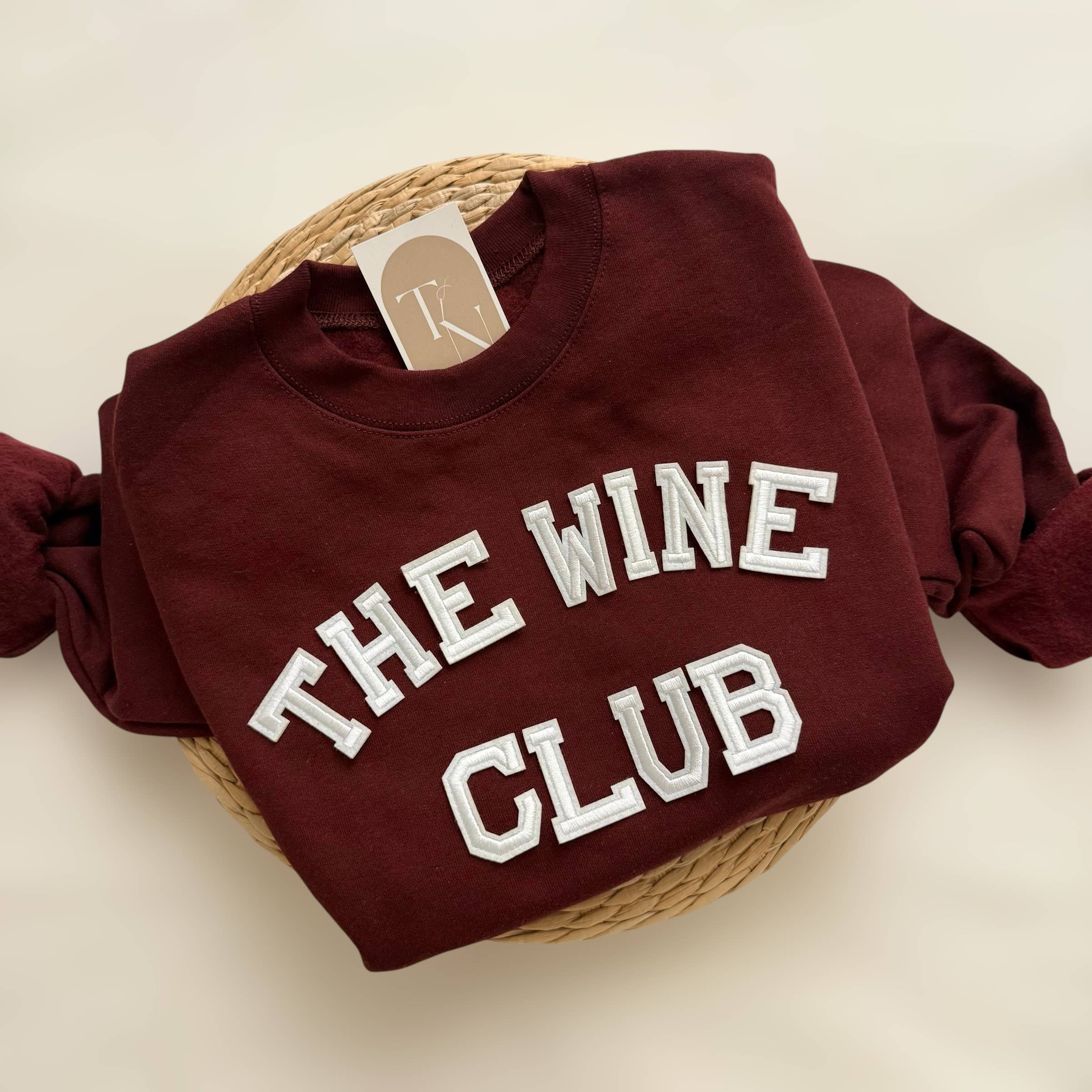 The Wine Club Merch - Adult & Kids T-Shirts, Sweatshirts & Hoodies apparel design preview 1