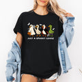 Just A Spooky Goose Vampire, Ghost, Mummy, Halloween - Adult & Kids T-Shirts, Sweatshirts & Hoodies apparel design preview 1