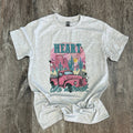 Heart Like A Truck On Ash Gray - Adult & Kids T-Shirts, Sweatshirts & Hoodies apparel design preview 1