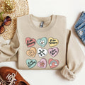Valentine's Sweet Hearts, Candy, Day - Adult & Kids T-Shirts, Sweatshirts & Hoodies apparel design preview 1