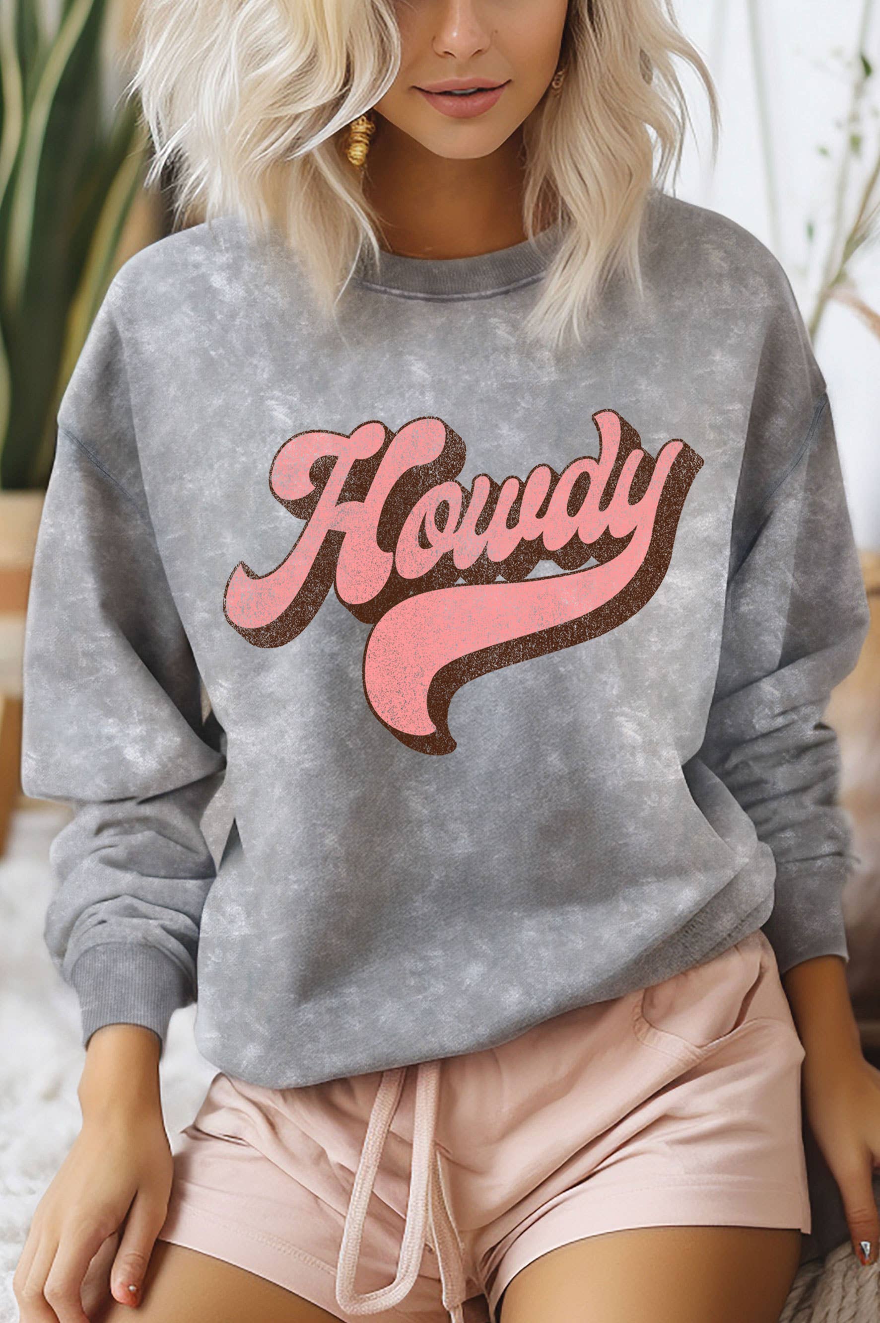 Howdy Mineral Graphic Brushed - Adult & Kids T-Shirts, Sweatshirts & Hoodies apparel design preview 1