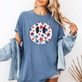 Retro Smiley Patriotic America USA 4th of July - Adult & Kids T-Shirts, Sweatshirts & Hoodies apparel design preview 1