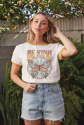 Be Kind Ringer Graphic - Adult & Kids T-Shirts, Sweatshirts & Hoodies apparel design preview 1
