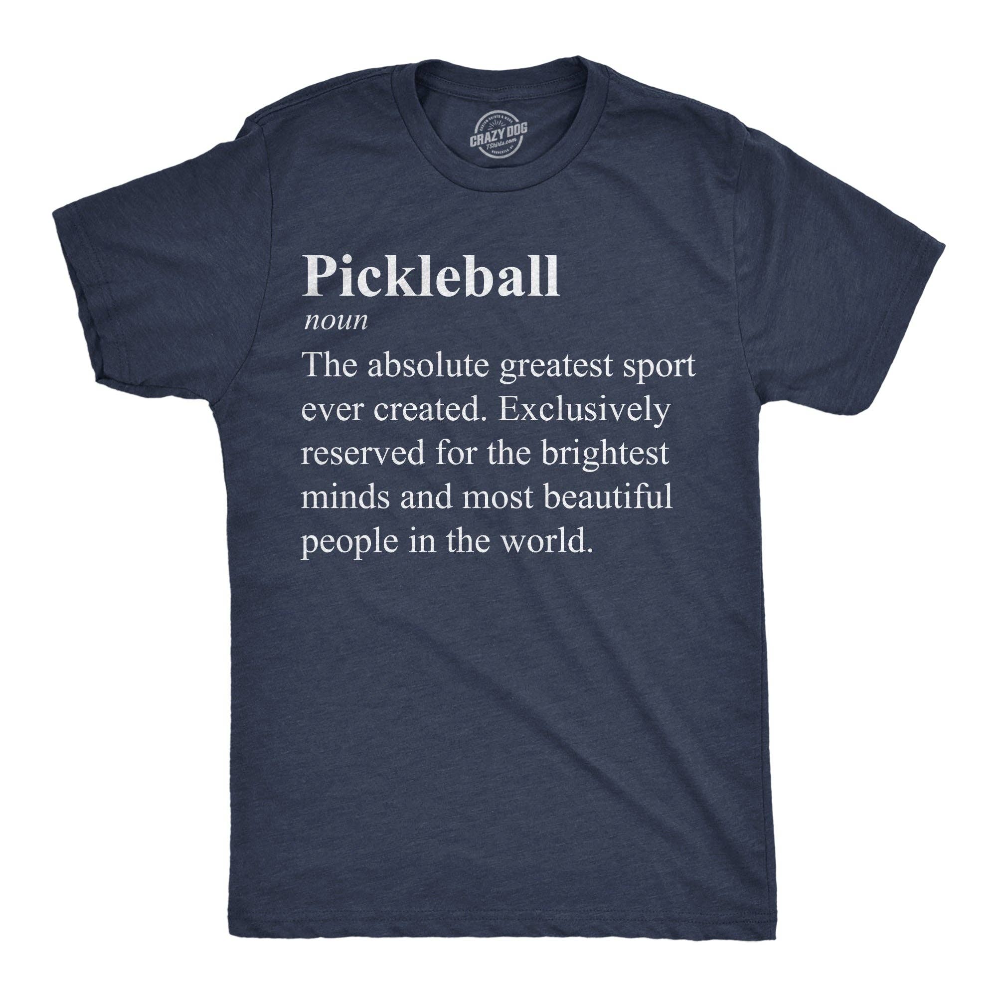 Pickleball Definition Men's - Adult & Kids T-Shirts, Sweatshirts & Hoodies apparel design preview 1