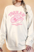 Yee Haw Hat Wild West Oversize Graphix Terry - Adult & Kids T-Shirts, Sweatshirts & Hoodies apparel design preview 1