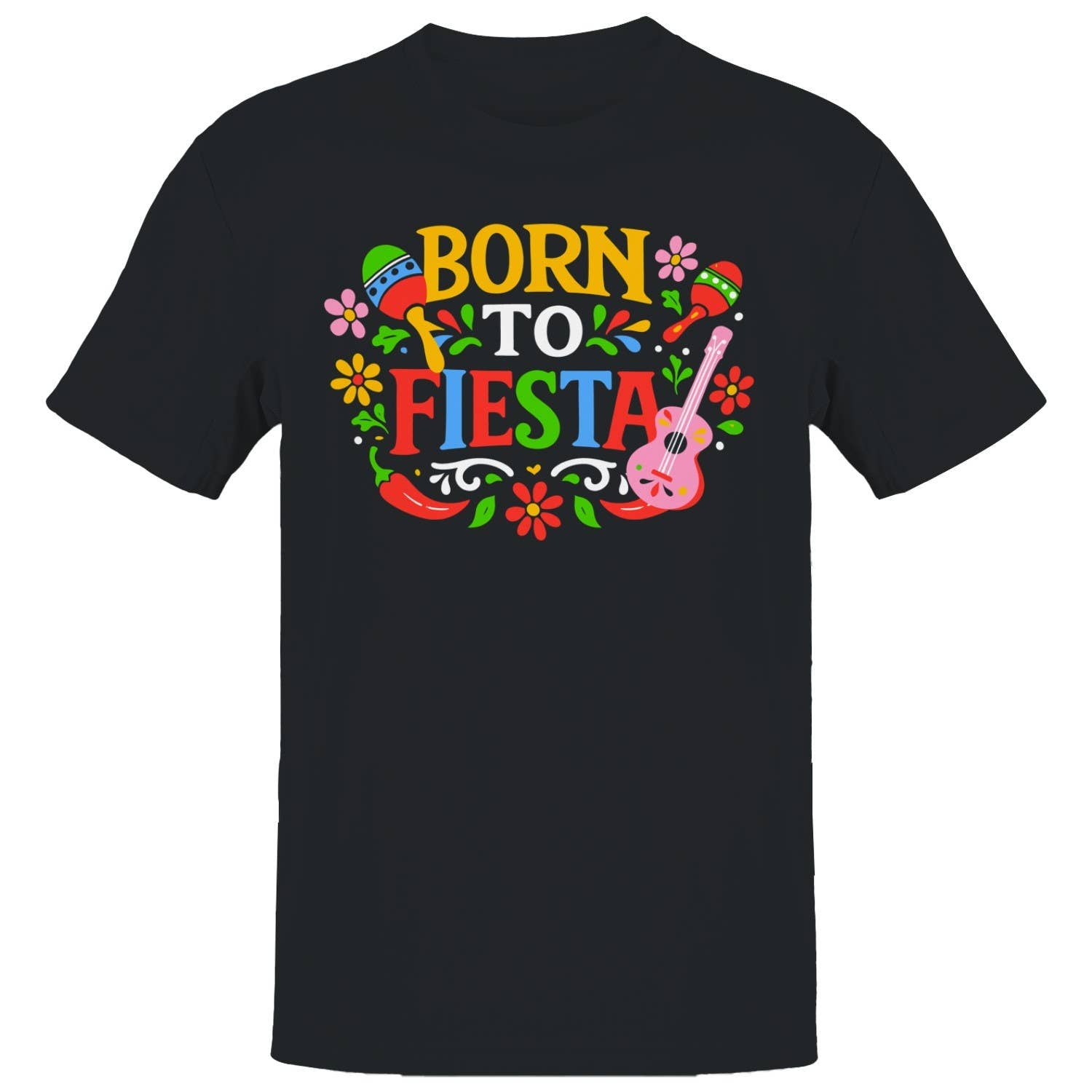 Born To Fiesta Mexican Party Men's - Adult & Kids T-Shirts, Sweatshirts & Hoodies apparel design preview 1