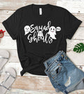 Squad Ghouls Cute Fall Ghost Halloween - Adult & Kids T-Shirts, Sweatshirts & Hoodies apparel design preview 1