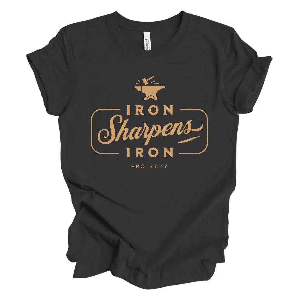 Iron Sharpens - Adult & Kids T-Shirts, Sweatshirts & Hoodies apparel design preview 1