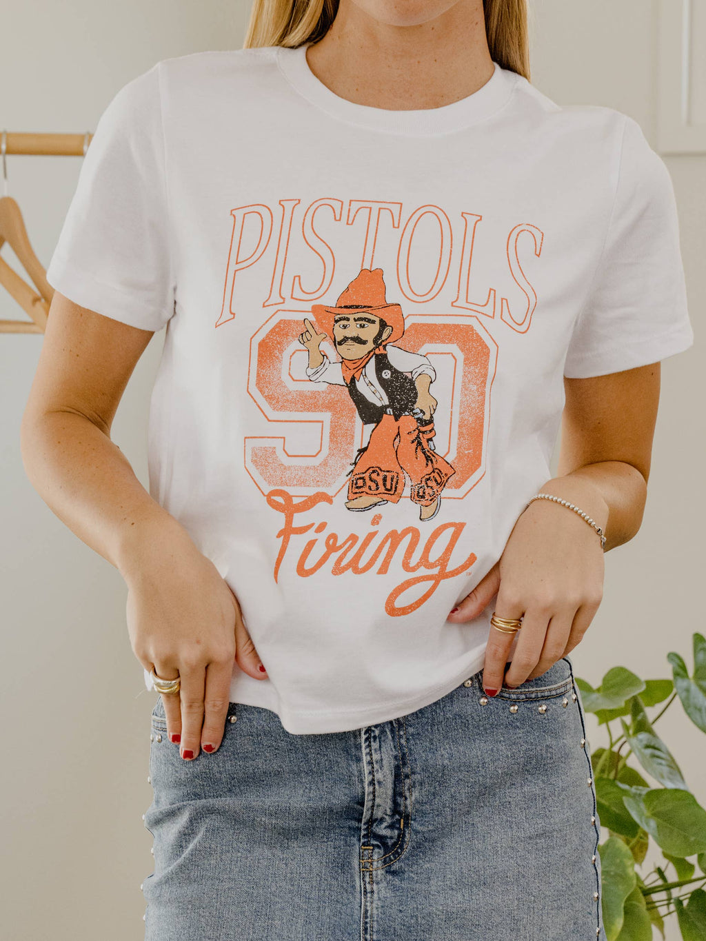 Osu Cowboys Club Mascot White Ellie Perfect - Adult & Kids T-Shirts, Sweatshirts & Hoodies apparel design preview 1